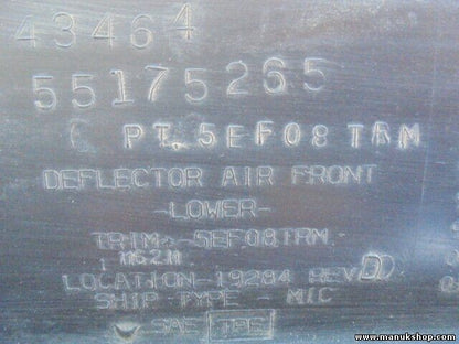 Parachoques JJeep Grand Cherokee 115 PS 5288120 528 8120 55175265 551 752 65