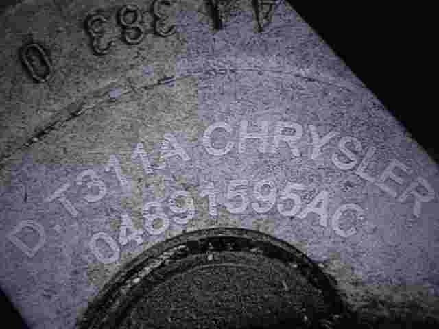 Chrysler Dodge Tensore a V calibro 04891595AC D.T311A AA3830