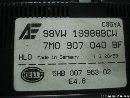 A/C System Seat Alhambra 7MO907040BF 7M0907040BF 98VW19988BCW 5HB00796302