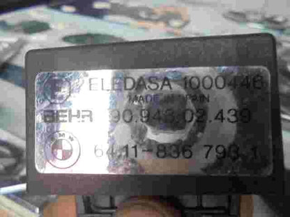 Relè aria condizionata BMW 64118367931 64.11-836 793 1 BEHR 9094302439 1000446