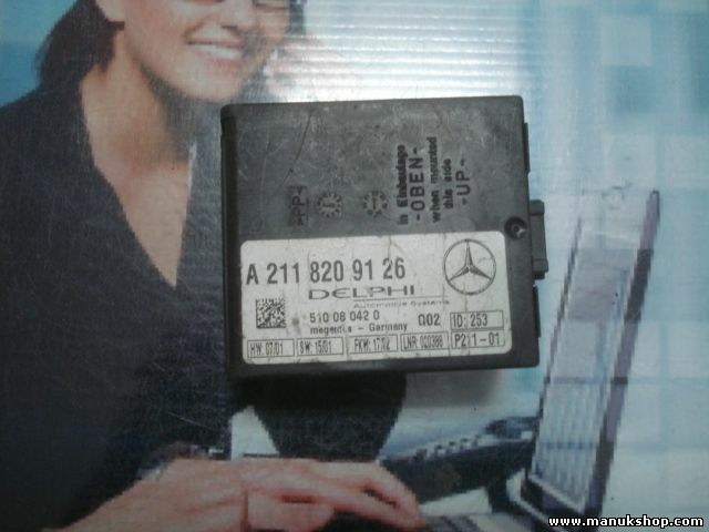 Control de la unidad de alarma inmovilizador módulo Mercedes W211 A2118209126