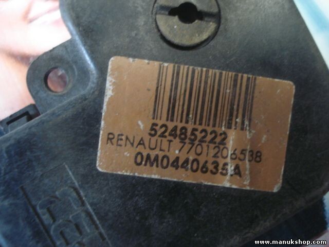 Calefacción actuador Renault Espace Laguna MK II 7701206538 52485222 0M0440635A