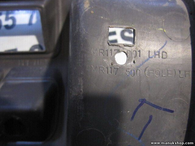 Consola central Mitsubishi L 200 2009 MR117501 MR117500 MR 117 500