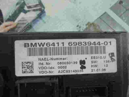 Climatizzatore Riscaldamento Climatizzatore Pannello di controllo BMW 3 64116...