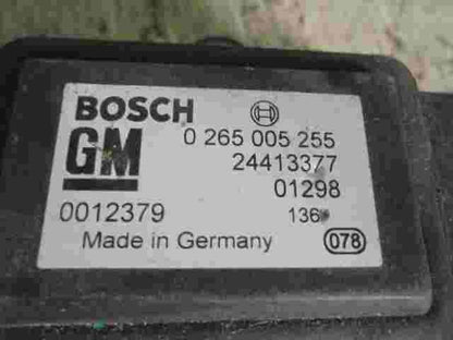 Sensor guiñada  Opel Zafira GM 24413377 BOSCH 0265005255 0 265 005 255