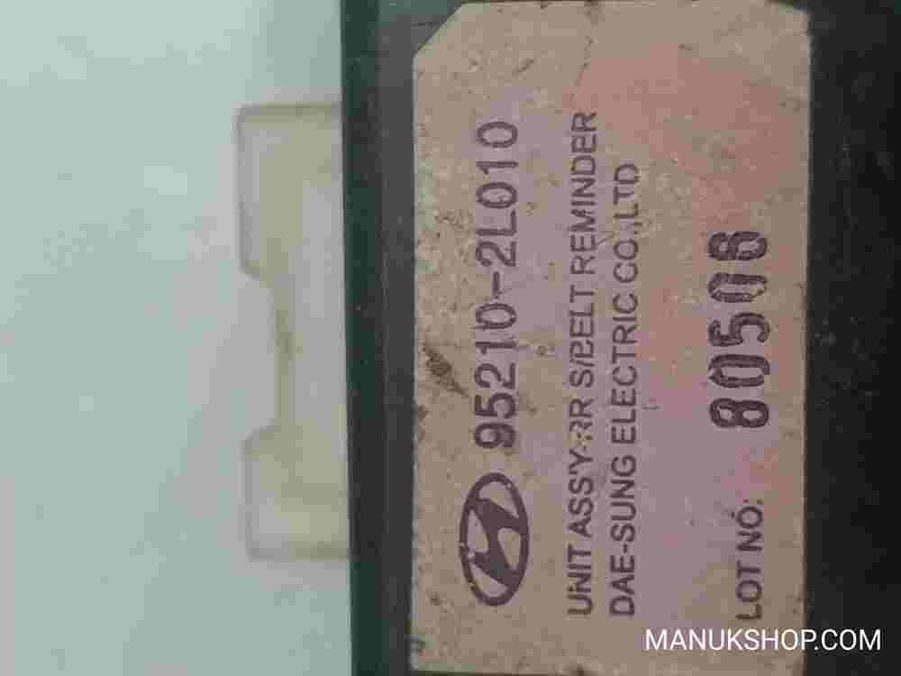 Modulo advertencia del cinturón Hyundai i30 952102L010 95210-2L010