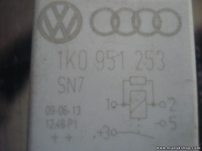 Niebla relé VW Audi Skoda Seat 1K0951253 1K0 951 253 1KO951253 Nr. 449