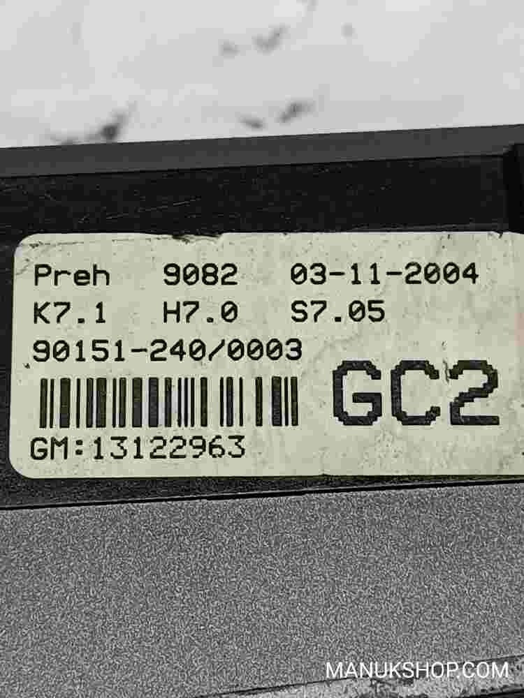 A/C System Opel Astra H GM 13122963 13 122 963 901512400003 90151-240/0003