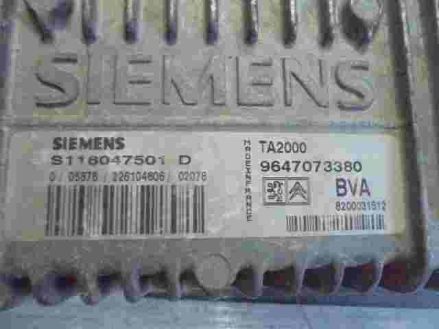 Trasmissione controller Citroen Xantia Xsara 8200031512 9647073380 S118047501D