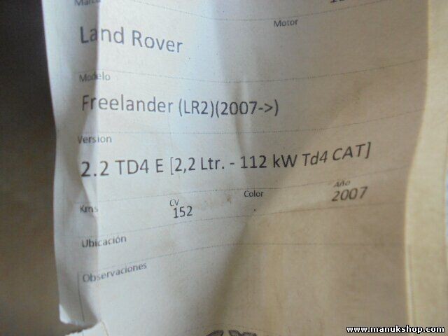 Radiador de agua Land Rover 6G918005AB, 6G918005AC LR000583, LR006714