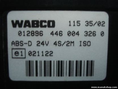 Centralita suspensión Man Daf 012896 1153502 115 35/02 WABCO 4460043260