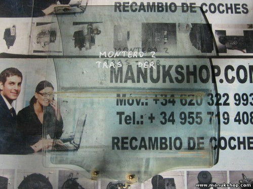 Cristal trasero derecho Mitsubishi  Pajero Montero II 43R00033 M273AS2DOT20 E6
