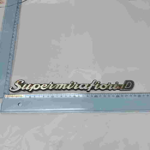 Emblema  Fiat 131 Supermirafiori D 29cm.