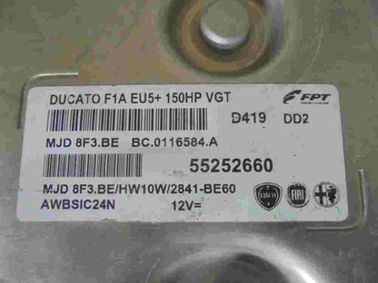 Centralita Fiat Ducato Magneti Marelli 55252660 MJD 8F3.BE/HW10W/2841-BE60