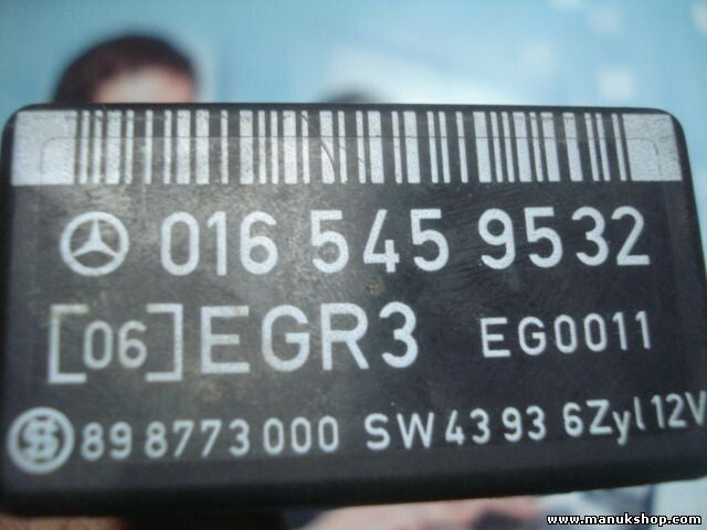 Relé EGR3 Mercedes-Benz W201 W124 0165459532 898773000