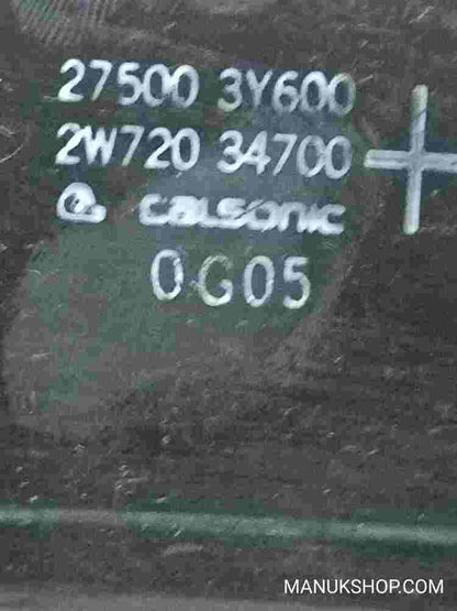 Climatizador Calefacción Clima panel de control Nissan 275003Y600 2W72034700