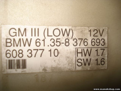 Centralita módulo básico BMW E38 E39 GM III (LOW) 61358376693 61.35 8-376 693