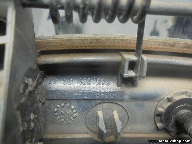  Maneta Manija Exterior Trasera Derecha Renault Scenic 77 00 433 076 7700433076