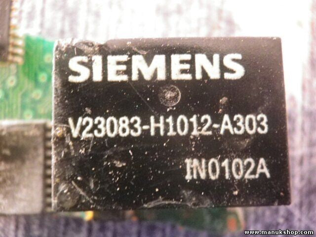 Relé SIEMENS V23083 H1012 A303 V23083H1012A303 V23083-H1012-A303 IN0102A