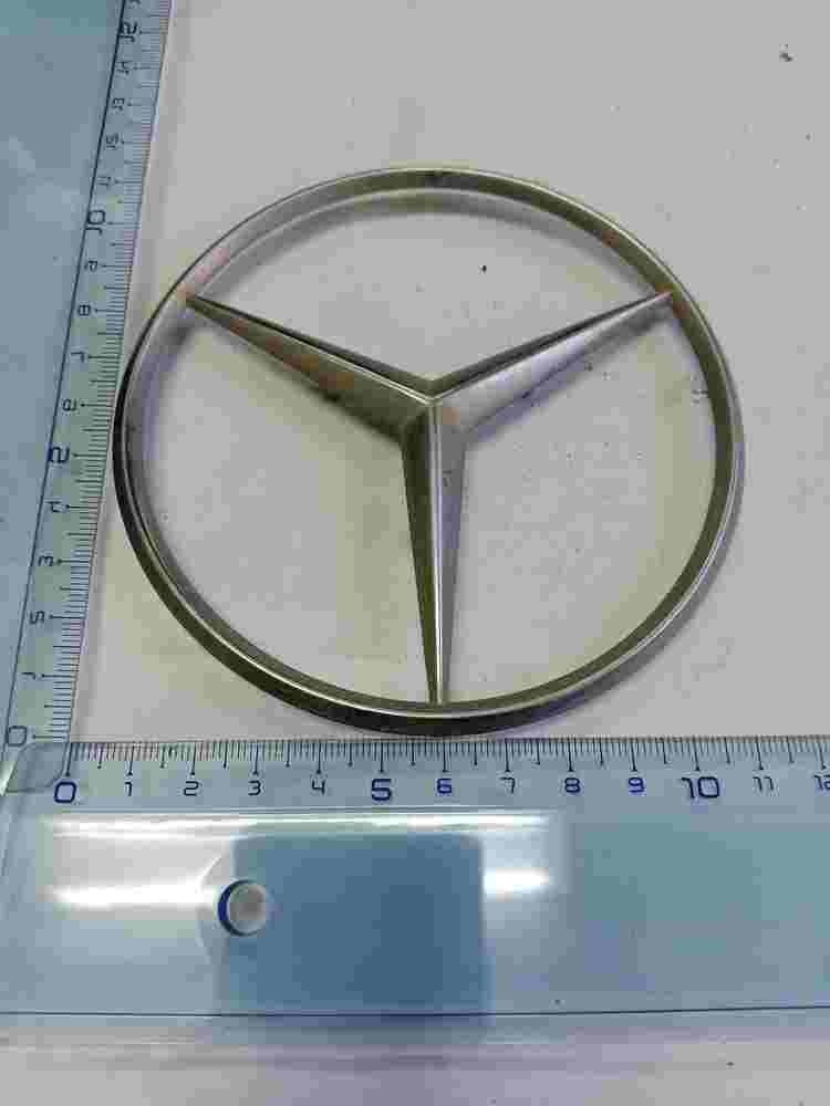 Emblema Mercedes-Benz S-Class W126 1267580158 126 758 01 58 9cm.