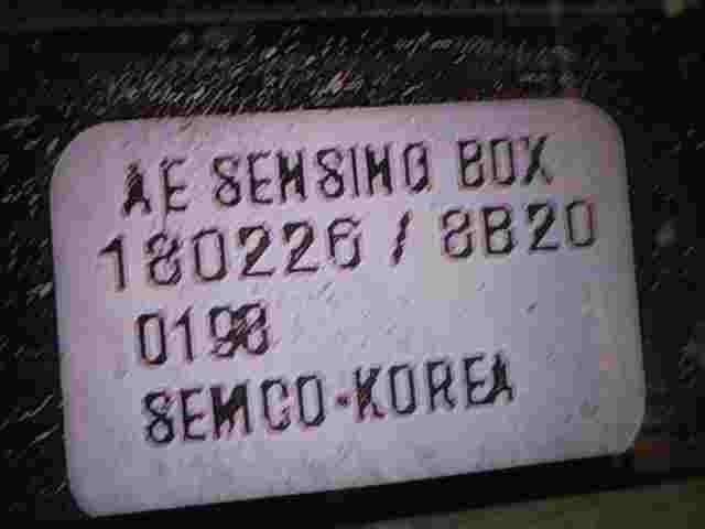 AE SENSING BOX Kia Niro 180226 / 8B20 SEIC0 0198