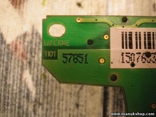 Unidad de control interior Citroen Peugeot G01004E 1101 57851 15076332