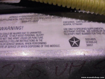 Airbag del pasajero Land Rover EHM000290PUY 5EB00LAZ 38657 CPX H24 4T ACA