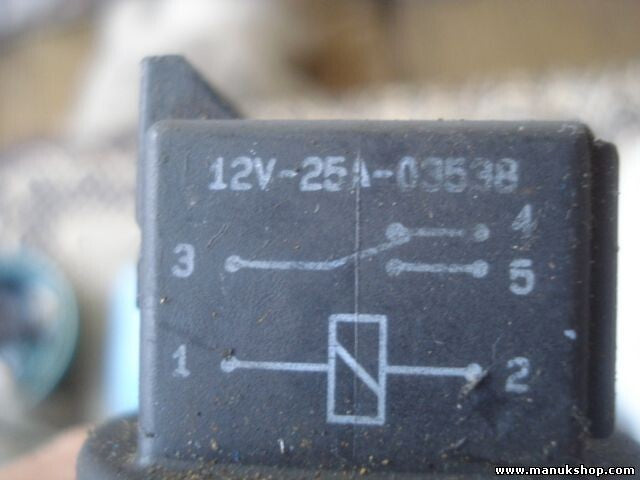 Relé Citroen Saxo 03538 12V-25A-03538