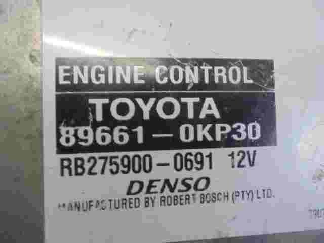 Centralita  Toyota Hilux 896610KP30 89661-0KP20 DENSO RB2759000691 RB275900-0691
