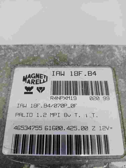 Centralita del motor Fiat Palio 1.2 Siena 46534755 6160042500 IAW18FB4 /070P-OF