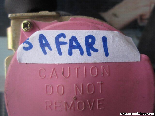 Cinturón de seguridad delantero derecho Tata Safari 0012896 0424110 E40424110