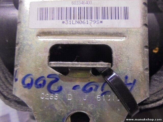 Cinturón de seguridad delantero izquierdo Land Rover Freelander 0263DJ61310