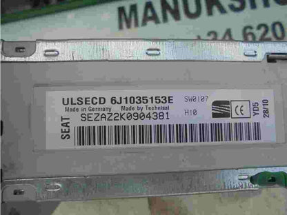 Sistema audio radio CD Seat Ibiza 6J1035153E SW0107