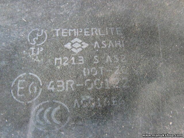 Cristal de la puerta delantera izquierda Suzuki Jimny 43R00122 M213SAS2DOT20 E6