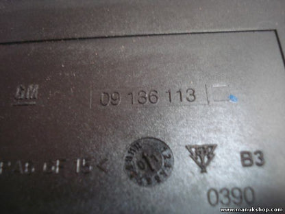 Módulo de control de la carrocería Opel Vectra B Astra G Zafira A 09136113