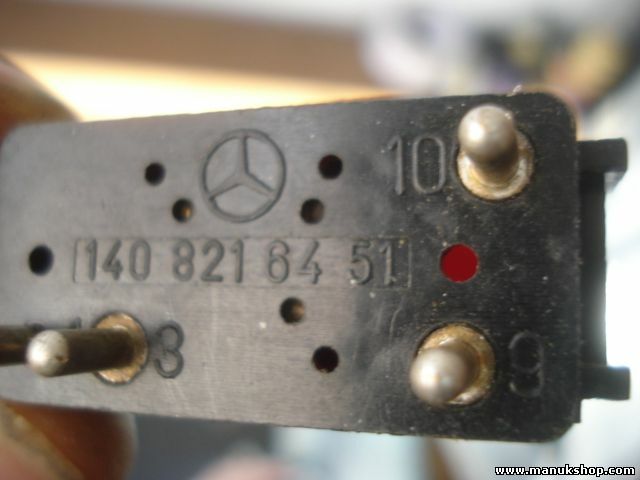 Interruptor de emergencia Mercedes-Benz W129,R129 140 821 64 51 1408216451