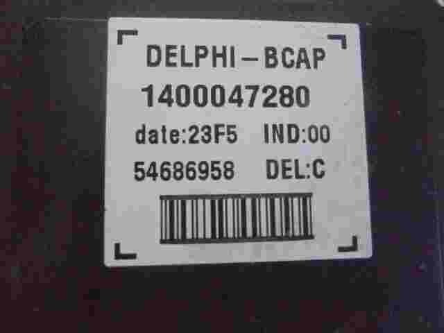 Unità di controllo porta Peugeot 807 1007 1400047280 DELPHI BCAP 54686958