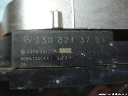 Interruptor de consola Mercedes Benz R230 2001–2011 2308213751 230 821 37 51