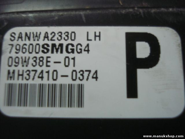 Climatizador Calefacción Honda Civic R (2007–2010) 79600SMGG4 SANWA2330