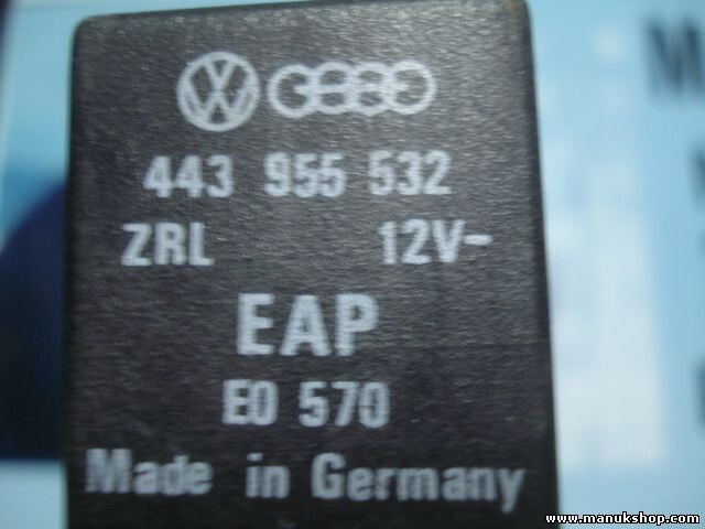 Ventilador enfriador Relé VW  Audi 80/90/100/200 443955532 443 955 532