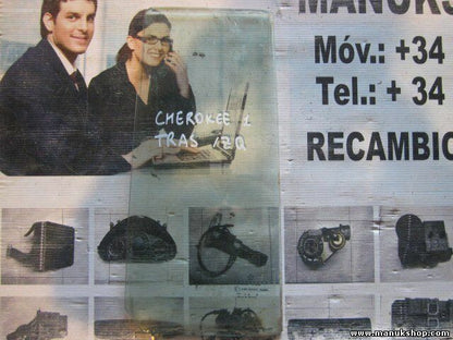 Vetro porta posteriore destro Jeep Grand Cherokee 43R001075 DOT287VFM326