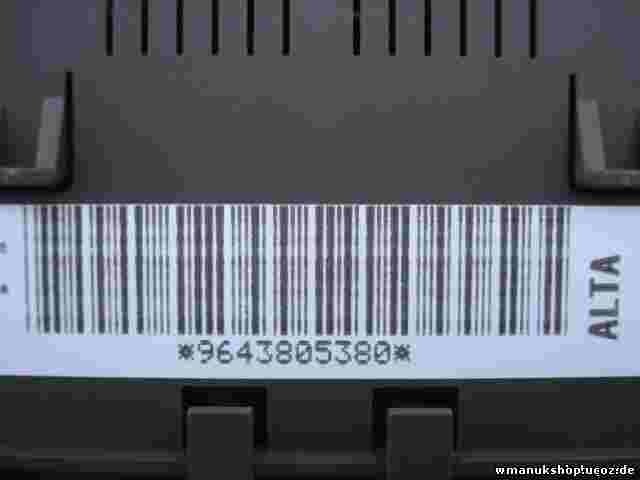 Caja de fusibles de relé Citroen C5 Peugeot PSA 00-IS24 9643805380 96 438 053 80