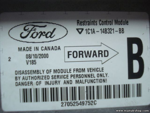 Sensor de impacto de airbag Ford Transit 1C1A14B321BB 1C1A-14B321-BB