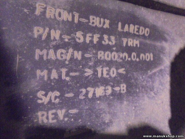 Parachoques Jeep Grand Cherokee 4000 PN5FF33TRM SC27169B MAGN800200001