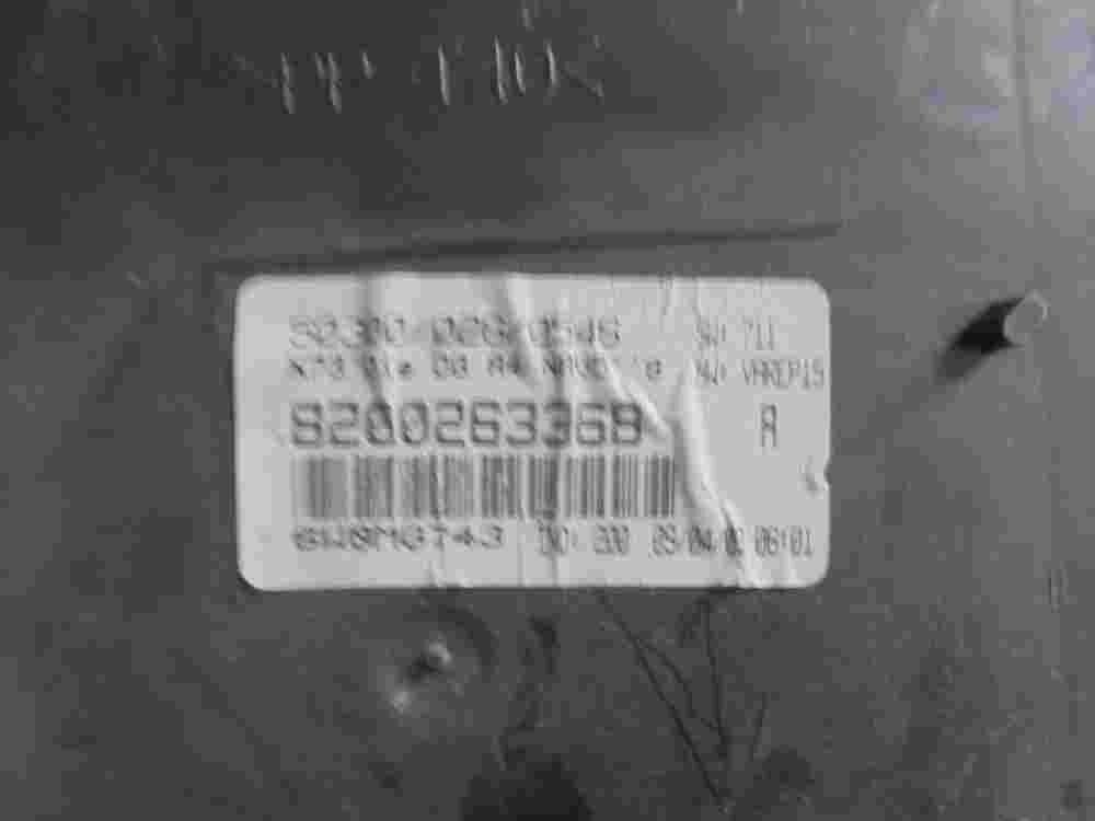 Pantalla del Cuadro instrumentos Renault 8200263368A 8200263368-A 50300/026/0546