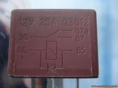 Relé Renault Clio 2 25A03612 25A 03612 G.Cartier