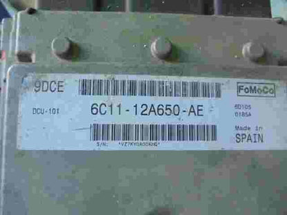 Centralita Ford Tansit 2.4 TDCI 6C1112A650AE 6C11-12A650-AE FoMoCo 9DCE DCU-101