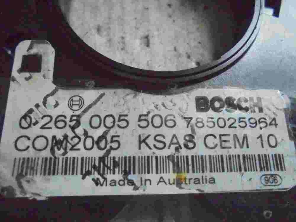 Sensor ángulo de giro Citroen 785025964 BOSCH 0265005506 0 265 005 506 COM2005