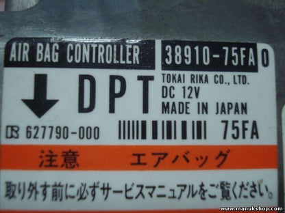 Sensor de impacto de airbag Suzuki santana Wagon 38910-75FA 3891075FA 3891075FA0