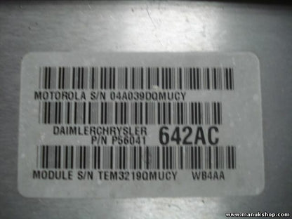 Módulo de control del tren motriz Grand Cherokee 3.1 P56041642AC P56041 642AC